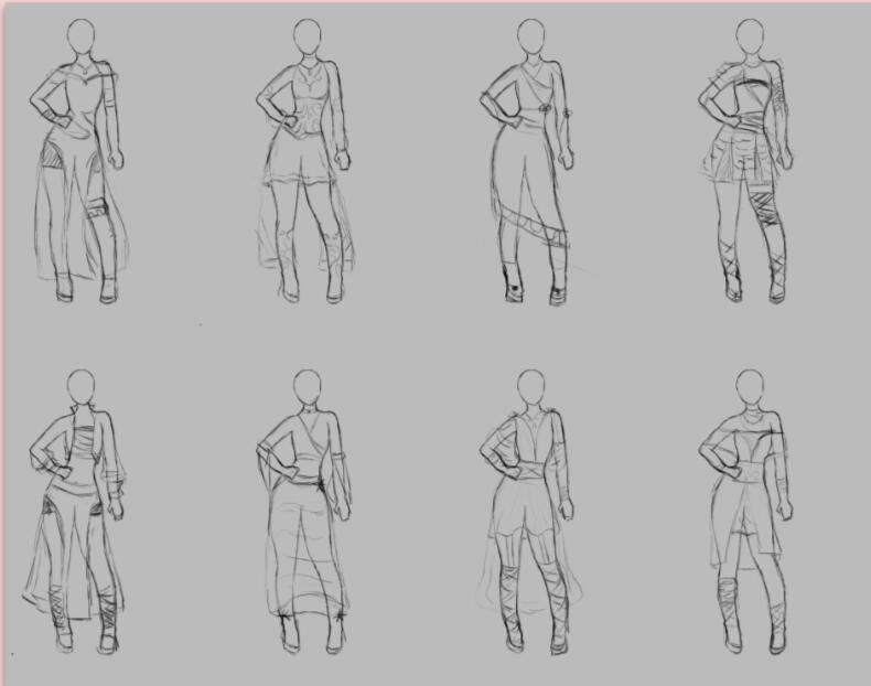 8 More Thumbnails. I made a goal for the end of the week to sketch 8 different thumbnails. By the end of the week I surpassed my goal and sketched up 22 thumbnails.